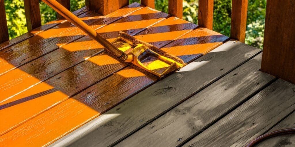 deck painting